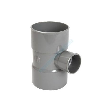 Rama D40 de PVC simple reducida a 87°30' Ff - Bh288 - Nicoll