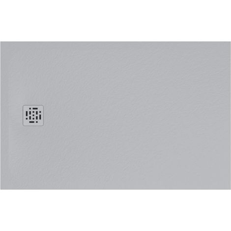 Piatto doccia grigio 90x140 cm Globo serie Docciapietra DP14090502  Grigio - Mineralsolid