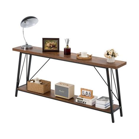Table console étroite pour canapé - 180 x 30 x 80 cm (1/5)