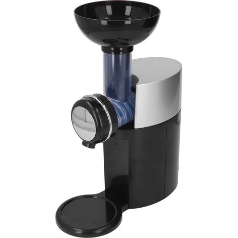Machine à Glace Maison Noire 220V EU - Fabricant de Desserts aux Fruits Surgelés, Nettoyage Facile, Coque ABS, Opération Simple