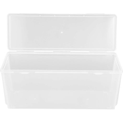 Boîte à pain grillé, récipient de conservation du pain, bac à légumes pratique pour les aliments-30X12.6cm (1/4)