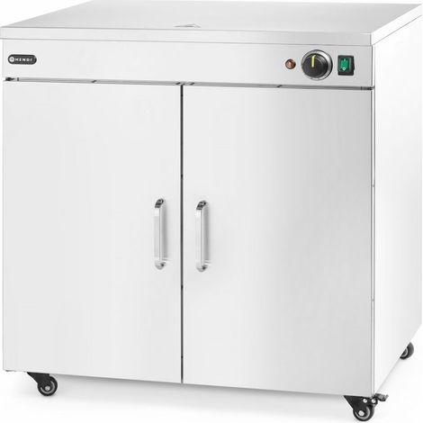 Chauffe-Assiettes Double 800W 735x589x(H)766mm - Hendi (1/4)