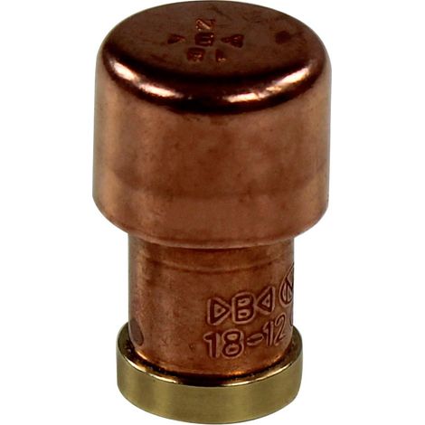 Mini bouton de meuble cuivre "Industriel" - Arcanaute (1/4)