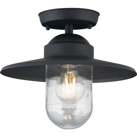 [GEBRAUCHT] B-Ware Edward Außenleuchte Deckenlampe Lampe Anthrazit Aluminium Außenbereich