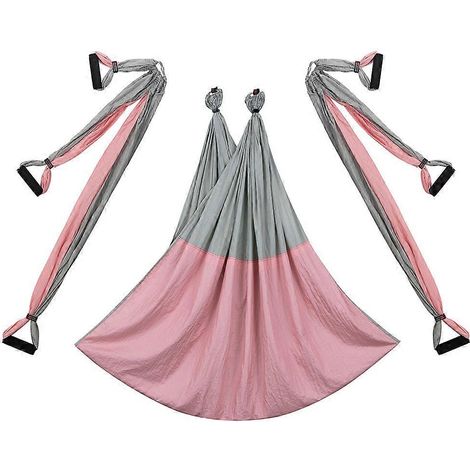 Nouveau produit, Ensemble de balançoire de yoga aérien - Hamac/Trapèze/Kit de sangle de yoga + sangles d'extension - Antigravité (1/4)