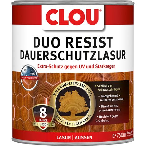 Clou Duo Resist Dauerschutzlasur 750 ml Oregon Pine (1/2)