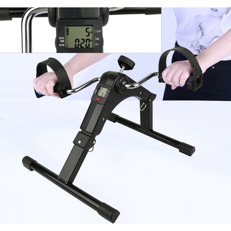 Mini-Heimtrainer Fahrrad, Arm und Beintrainer Heimtrainer, Minifahrrad Bewegungstrainer Fitnessgerät für Zuhause Büro