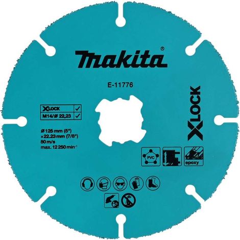 Makita Accesorios - Disco de corte de diamante 125x22,23 mm E-11776