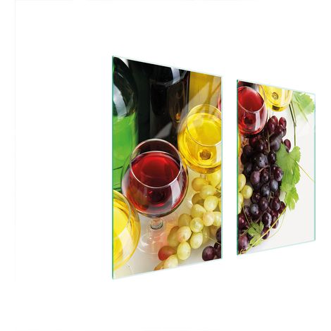 PLACA PROTECTORA DE VIDRIO PARA ESTUFA 75x52 VINO (1/5)