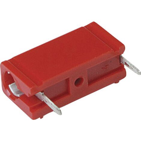 Douille de test banane pour C.I Ø de la broche: 4 mm SKS Hirschmann PB 4 973582101 rouge 1 pc(s) D23590 (1/5)