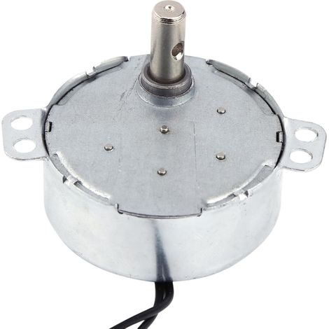4-W-Wechselstrom-Synchronmotor, 0,8–10 U/min, Rechts-/Linkslauf, Getriebemotor (1/5)