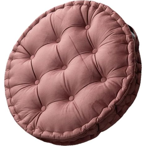 Galettes de Chaise 60cm Ronde Coussin de Chaise, Extérieures/Interieur Jardin Coussins de Sol, Office Coussin D'assis (1/5)