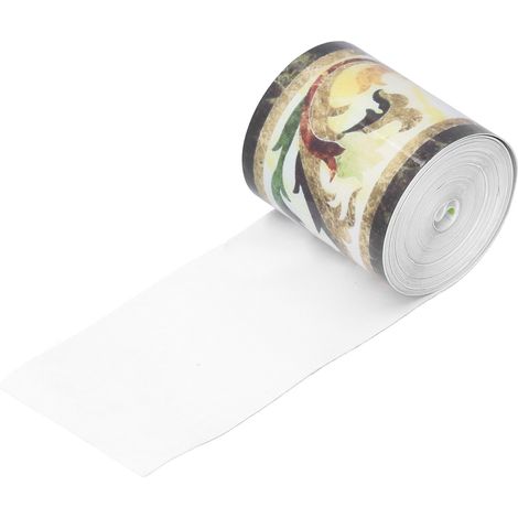 Bordure Murale Autocollante Décorative pour Cuisine, Salle de Bain, Salon 5m x 10cm (1/5)