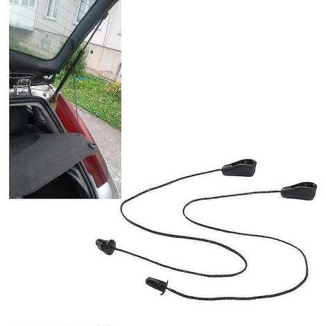 Lot de 2 sangles de fixation pour tablette arrière de coffre Ford Focus M (1/4)
