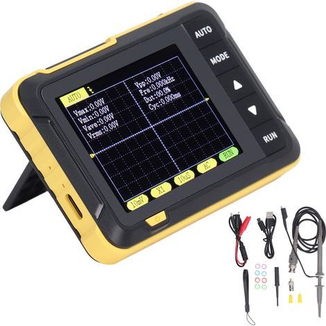 Oscilloscope numérique/analogique portable 200 kHz 2,5 MS/s pour signaux - Appareil de mesure électronique (1/5)
