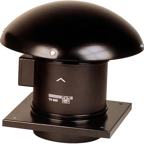 Tourelle hélico-centrifuge réversible, 1200/1725 m3/h, D 315 mm S&P (UNELVENT) 203905