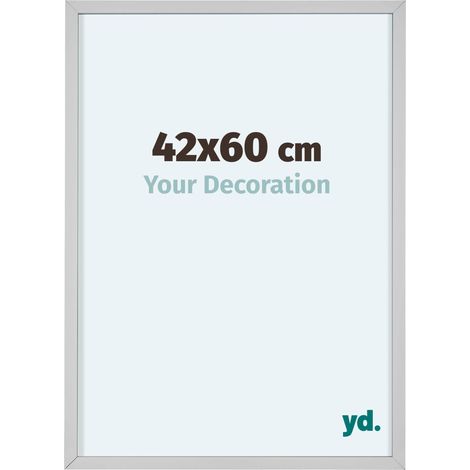 yd. - Cadre photo 42x60 - Blanc - Aluminium - Virginia (1/5)