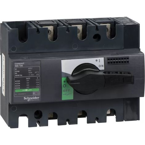 Schneider Electric LASTTRENNSCHALTER 100A 3-POL. (INS100 INTERPACT) (1/2)