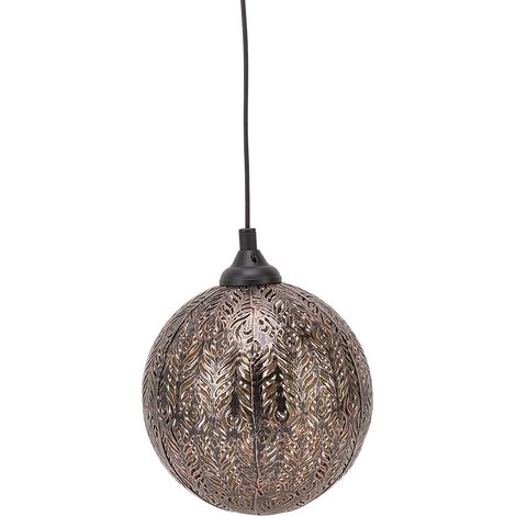 Lanterne solaire de jardin de 15 cm (5,9 pouces), guirlande lumineuse LED ronde en forme de blé pour allée et cour. (1/5)
