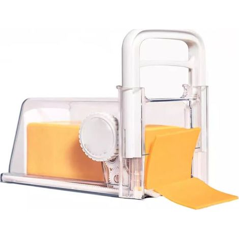 4-in-1 Butter- und Käseschneider, bietet Platz für Käse (1/4)