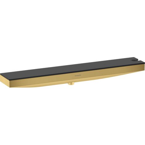 Hansgrohe Rainfinity - Presa d'acqua a muro con supporto e mensola, oro 26858990 (1/5)