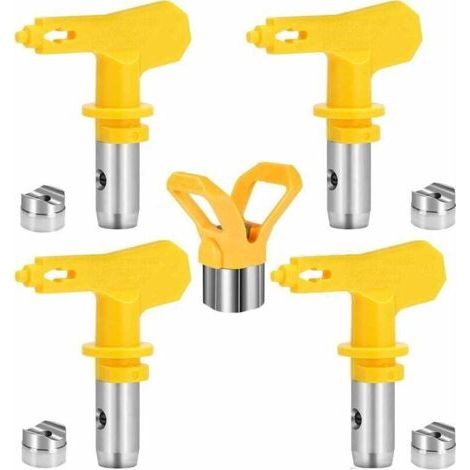 Buse pulvérisation airless - Modèles 209/415/519/619 - Pour pistolet peinture haute pression - Précise - Peintres professionnels