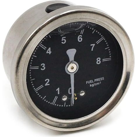 Compteur de pression, manomètres réaménagés 12 V Instrument de pression d'huile automobile 0 8 bar Pointeurs de pression d'huile Jauges de pression d'huile (1/4)