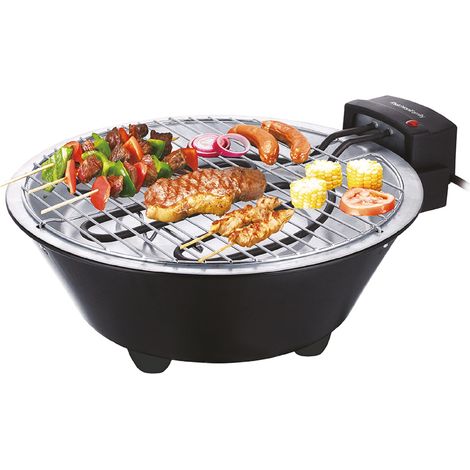 Elektrischer Tischgrill BBQ1 1250W Kompakter Grill für schnelle Mahlzeiten