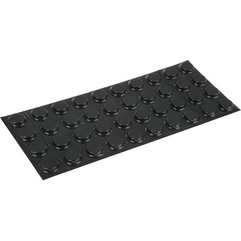 Butée adhésive 3M Cylindrique 19.1mm en PUR ( Prix pour Sachet de 40 )