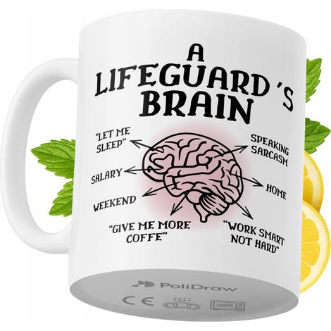 Lustige Tasse für Rettungsschwimmer – Kaffee- oder Teetasse mit witzigem Textdesign – ideal für Geburtstage, Namenstage, Feiertage und besondere Anlässe. Hochwertige Tasse für Zuhause, Büro und Arbeit