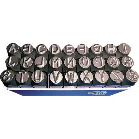 Punzoni per marcare marcatura a basso stress 6 mm - LETTERE