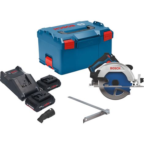 Bosch GKS 18V-68-2 Akku Kreissäge 18 V 190 mm Brushless + 2x ProCORE Akku 4,0 Ah + Ladegerät + L-Boxx