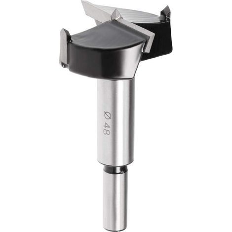 Pair CSPARKV Mèche Forstner Bois Pour Défonceuse Forets 48mm Tungstène Carbure Bois Ouvre-tarière Travail Bois Charnière Trou Forage Alésage Mèche Coupeur Noir Argenté (1/5)