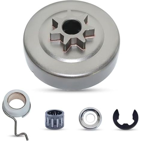 325" 7T Tambour d'Embrayage Cloche Vis Sans fin Ensemble de Laveuse pour Stihl MS250 MS230 MS210 MS 250 230 210 025 023 021 Pièces de Tronçonneuse (1/5)