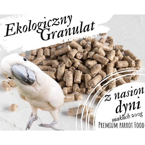 Aliment premium pour perroquets - Granulés à la citrouille - pour tous les perroquets 150 g (1/3)