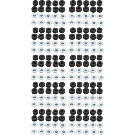 Œillets en caoutchouc pour 100 carénages de moto (1/5)