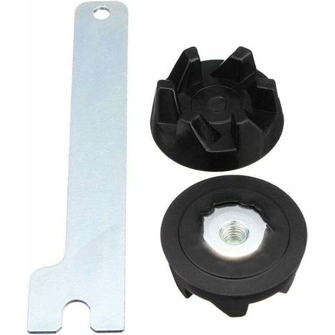 2-teilige Gummizahnradkupplung für KitchenAid-Küchenmaschine mit Ausbauwerkzeug 9704230 (1/5)