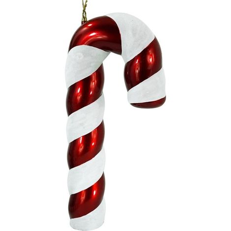 GLORIA STORE Bastoncino Natalizio Rosso E Bianco H.56 Cm
