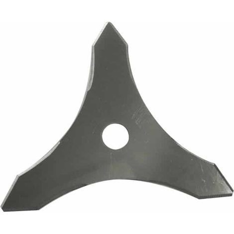 Couteau de débroussaillage taillis 3 dents et de diamètre 300 mm et d'alésage 25 mm