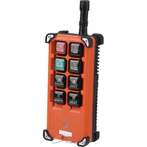 Système de radiocommande à une vitesse pour palan 24 V CC, kit télécommande et récepteur (1/5)
