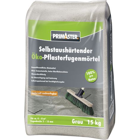 Primaster Pflasterfugenmörtel Öko selbstaushärtend 15 kg grau