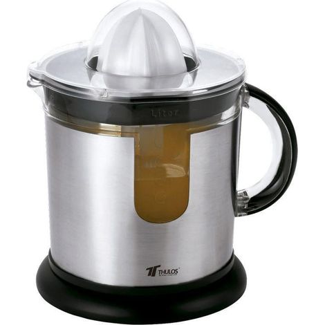 FPLUS exprimidor thulos 1.20 lts , Nuevo exprimidor de 1.2 litros con carcasa de acero inoxidable de alta calidad. Cuenta con una potencia de 40W. Doble sentido de rotación. Incluy