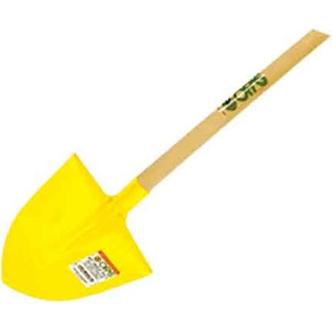 BADILE A PUNTA IN ALLUMINIO C/MANICO N° 0 (300x300 mm) - 1,00 kg