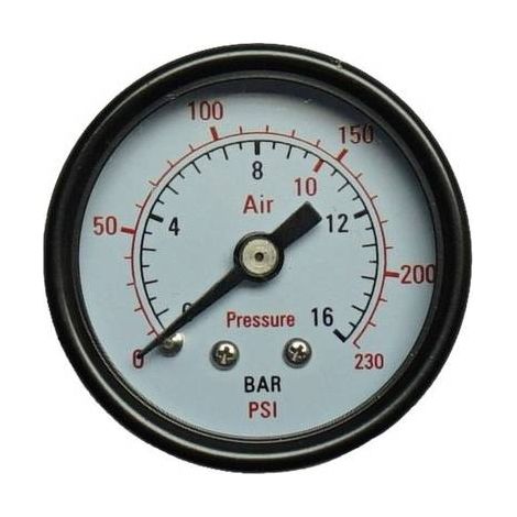 Manomètre 9415451 Raccordement (manomètre): à l'arrière Filetage extérieur 1/4 1 pc(s) (1/2)