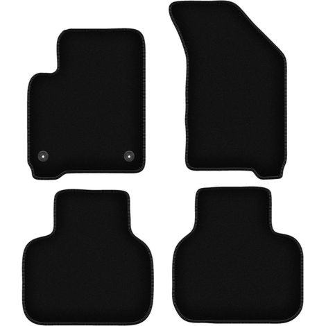 Tappetini BASIC in velluto nero per: Fiat Freemont crossover (2011-2016) (1/5)