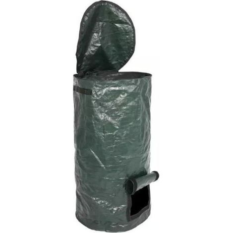 10 Compost Bags, PE, 45x80CM, for kitchen waste, organic fermentation, and gardening (1/4)