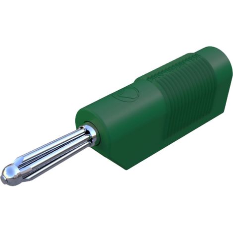 Hirschmann Test & Measurement BSB 20 K Büschelstecker Stecker, gerade Stift-Ø: 4 mm Grün 1 St.
