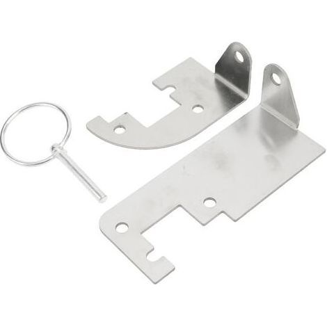 Dispositif de sécurité antivol pour porte de camping-car Métal robuste Installation simple Compatible Fiat Ducato 250 290 (1/5)