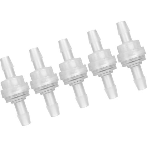 5 clapets anti-retour en plastique pour traitement de l'eau (6 mm) (1/5)