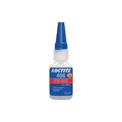 Sekundenklebergel Loctite 406, 20g Art.-Nr.: 1919335